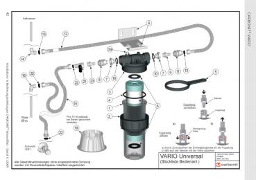 Carbonit Vario Untertisch Wasserfilter